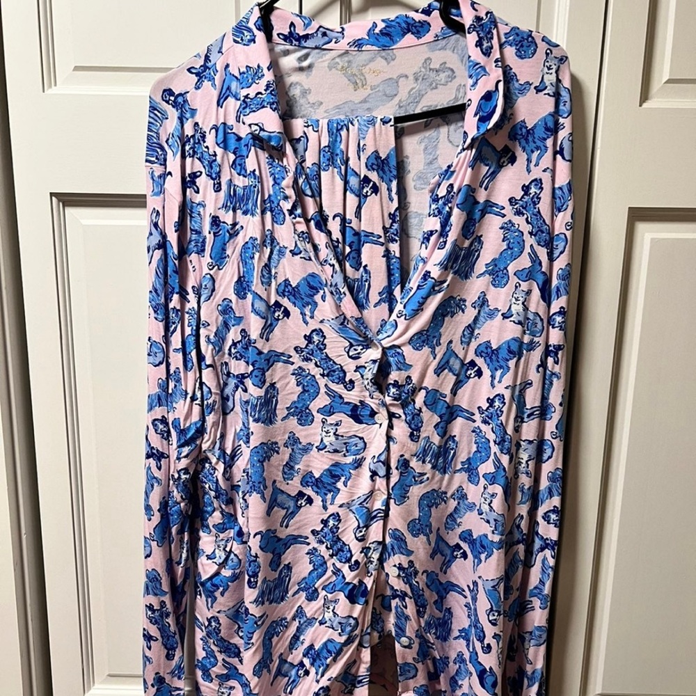 Lilly Pulitzer pajama set